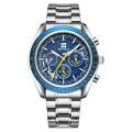 Ben Nevis BN6014G brand famous quartz watch for foreign trade multi-function three eye six needle hollow belt watch man